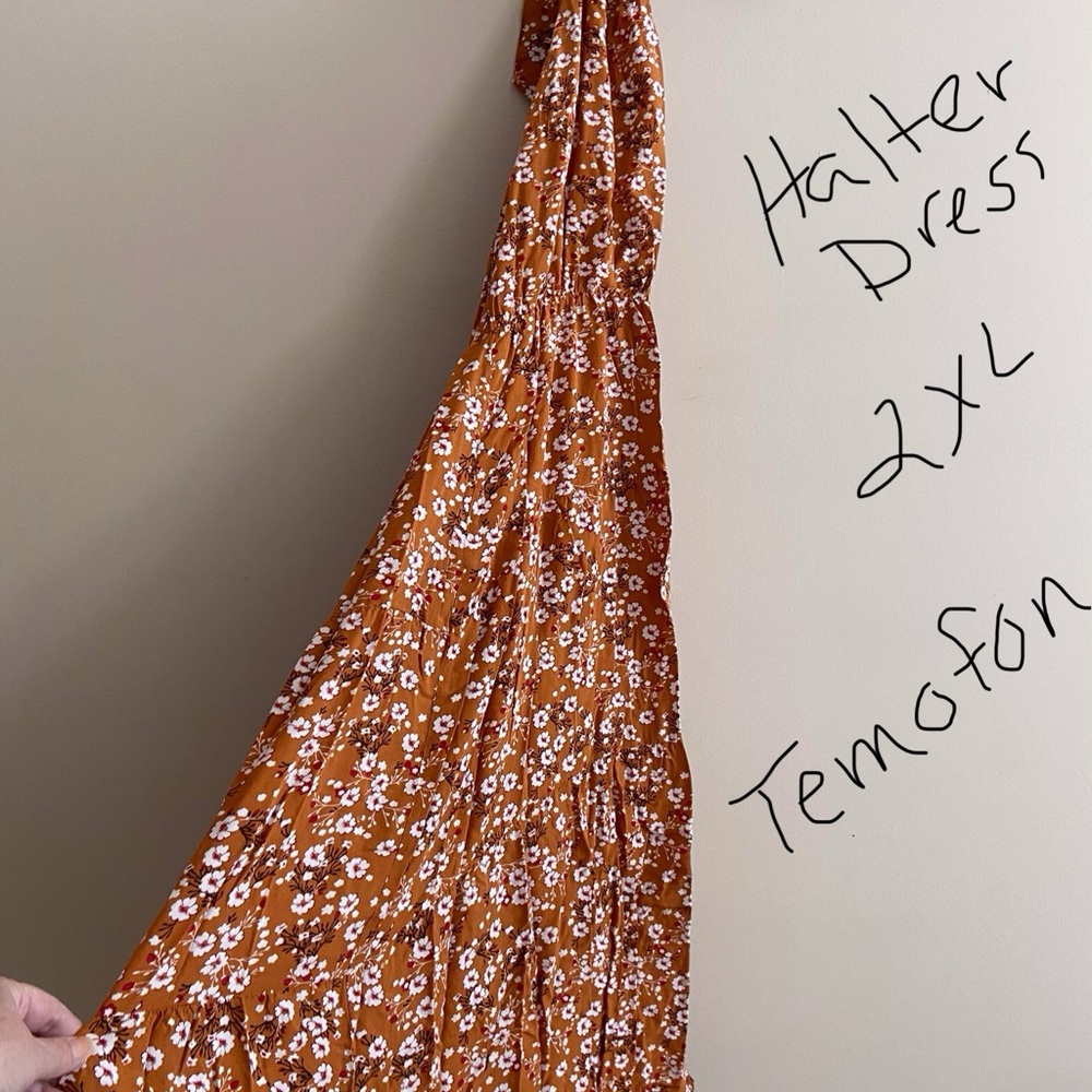 Super Cute Halter Dress 2x